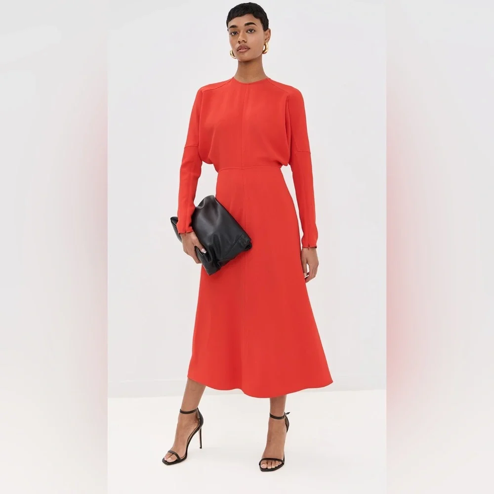 NWT Victoria Beckham Dolman Midi Dress Size 2 Msrp 1350 - Picture 8 of 13